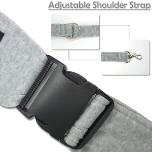 Cómoda <span class=keywords><strong>mochila</strong></span> para mascotas <span class=keywords><strong>con</strong></span> cierre de cremallera, bolso de hombro de viaje <span class=keywords><strong>con</strong></span> eslinga de malla - Product Image 3