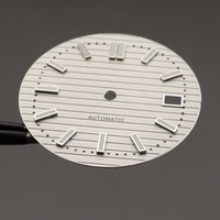 Accessoires de montre de luxe 30.8mm Cadran en cuivre NH35 pour mouvement Seiko NH35a