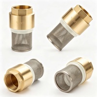 Vanne à clapet en fonte avec filtre en acier inoxydable 304, corps en laiton et acier au carbone, PN16, 2 à 12 pouces, disponible en OEM, pour système d'alimentation en eau