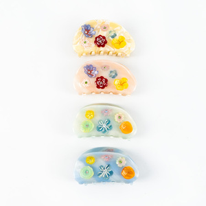 YIY - Pinza <span class=keywords><strong>de</strong></span> Pelo <span class=keywords><strong>de</strong></span> Acetato <span class=keywords><strong>de</strong></span> 9 cm, Estilo Coreano, a la Moda, en Colores Macaron, Pinzas <span class=keywords><strong>de</strong></span> Pelo Personalizadas, Accesorios para el Cabello - Product Image 1