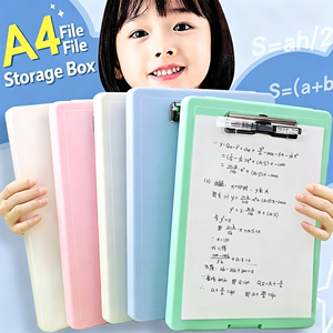 Carpeta de Archivos A4 Multifuncional con Portapapeles y Almacenamiento, Bloc de Notas y Organizador de Documentos Todo en Uno - Product Image 1