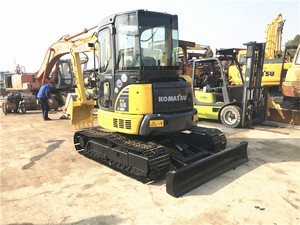 รถขุดตีนตะขาบโคมัตสึ PC55 นำเข้าแท้ 100% รุ่นปี 2014 บุ้งกี๋ขนาด 1.2 เมตร น้ำหนักใช้งาน 5.5 ตัน เครื่องยนต์ PLC รับประกัน - Product Image 6