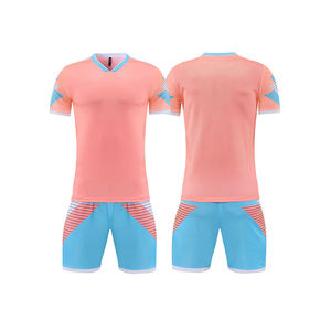 طقم كامل من قمصان كرة القدم للشباب بالجملة، زي فريق كرة القدم، تصميم مخصص، زي كرة قدم مطبوع بالتسامي - Product Image 4