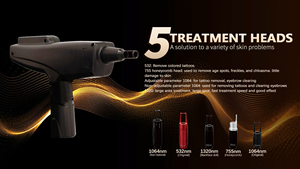 Chuyên nghiệp Nd Yag Q Switched Loại bỏ hình Xăm Laser 755 808 1064 Diode Máy tẩy lông bằng laser vẻ đẹp thiết bị - Product Image 5