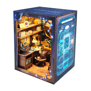 Kit de nichoir <span class=keywords><strong>à</strong></span> livres miniature et nichoir <span class=keywords><strong>à</strong></span> livres personnalisé - Ensemble de nichoir <span class=keywords><strong>à</strong></span> livres miniature personnalisé pour une présentation et une décoration créatives - Product Image 4
