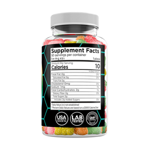 OEM/ODM dapat disesuaikan rami Gummies Natural Hemp murni ekstrak Minyak & vitamin relaksasi suplemen untuk dukungan otot pereda sendi - Product Image 4