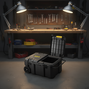 Boîte à outils Stanley Fatmax 113 litres avec roulettes et poignée pour usage en atelier - Product Image 3