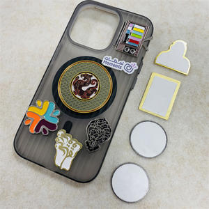 สติ๊กเกอร์ติดมือถือแบบเข็มกลัดโลหะ 3M ผลิตในจีน รับผลิตตามแบบ สติ๊กเกอร์ติดมือถือแบบเข็มกลัดกาว - Product Image 3