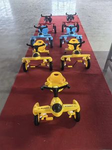 Coche de juguete de plástico para niños, <span class=keywords><strong>triciclo</strong></span> de pedales de cuatro ruedas, tipo Go-Kart, con diseño de avión pequeño, para niños y bebés - Product Image 6