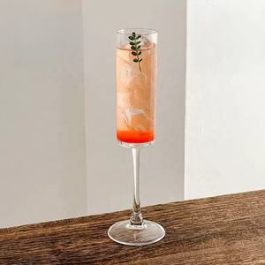 Wedding Party Wine Glass <strong>Champagne</strong> <strong>Flutes</strong> <strong>Wholesale</strong> Transparent <strong>champagne</strong> Glasses Elegant Juice Wine Glassware Water Cup <strong>Flutes</strong> - Product Image 5