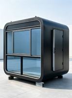 Cabina Prefabricada Tipo Cápsula Apple Pod, Cabina para Hotel, Oficina, Cafetería, Instalación Rápida, Cabina Personalizada Tipo Cápsula Apple Pod