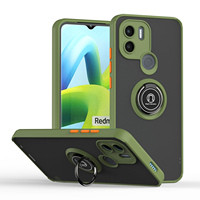 Nouveau modèle TPU PC 2 en 1 coque de téléphone antichoc pour RedMi A1 A1 Plus porte-anneau couverture arrière