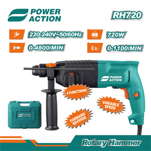 Marteau perforateur rotatif Power Action RH720 26MM 720W 4 fonctions - Product Image 2