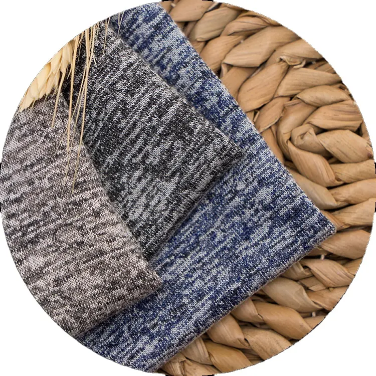 Melange màu lông cừu 60% Rayon 40% vải polyester đặt hàng từ công ty shaoxing