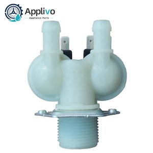 Valvola di Ingresso Acqua Elettrica Durevole FPS180G1 per <span class=keywords><strong>Lavatrice</strong></span>, Elettrovalvola a Doppia Testa 220-240V 50/60Hz Compatibile con Midea Little - Product Image 4