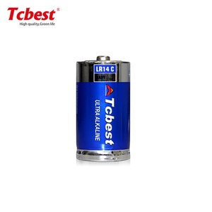 Tcbest Usine prix <span class=keywords><strong>LR14</strong></span> Super <span class=keywords><strong>pile</strong></span> alcaline 1.5v 1020 minutes - Product Image 1