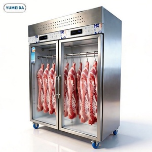 <span class=keywords><strong>Vitrina</strong></span> Refrigerada Premium para Exhibición de Carne, con Puerta de Vidrio Comercial y Termostato Digital, para Restaurantes, Hoteles y Carnicerías - Product Image 3