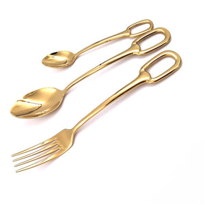 Produzione di Cucchiai e Forchette Dorati, Set di Cucchiai e Forchette Regalo di Nozze e Set di Lusso - Product Image 2