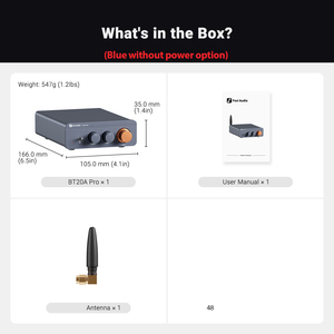 <span class=keywords><strong>Fosi</strong></span> Audio BT20A PRO TPA3255 Amplificador de potencia 300W X 2 Mini HiFi Estéreo Clase D Audio Sonido Home Theater Altavoz Amp - Product Image 6
