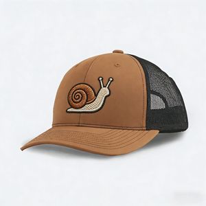 Vietnam Low Moq Outdoor Trucker Golf <b>Cap</b> Custom Logo Snapback Mesh Sports <b>Baseball</b> <b>Cap</b> 6 Panel <b>Plain</b> Brown Adult Headwear Hat - Product Image 1