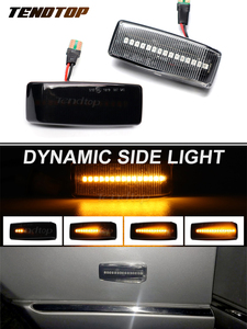 2pcs Led pour <span class=keywords><strong>Mercedes</strong></span> Benz C E S Sl Classe W201 190W202 <span class=keywords><strong>W124</strong></span> W140 Dynamic Side Marker Lamp Sequential Turn Signal Indicator Light - Product Image 5