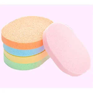 Wholesale PVA Facial Sponges Cleansing Puff Face Wash Cleansing Pad Skin Sponge For Face Washing