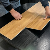 SPC Hybrid-Bodenbelag 6,0mm Wasserdichtes Klicksystem Vinylplanken Vinylboden für Wohnzimmer und Schlafzimmer