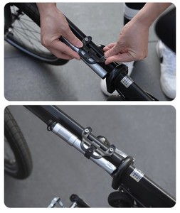 达洪自行车自行车泵迷你小型户外公路自行车MTB折叠自行车轮胎篮球p8d7达洪DH-1173 - Product Image 4