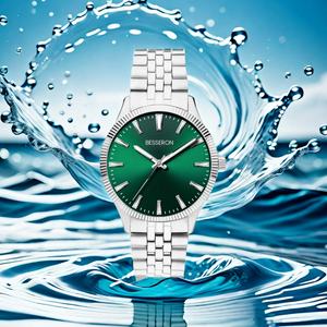 Montre-bracelet automatique de luxe T1 unisexe, haute qualité, or, mouvement japonais, verre de marque, pour homme, idéale pour la mode et les affaires - Product Image 3