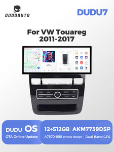 Mekede DUDUAUTO 7870 Amplificateur GPS OBD2 12,3 pouces, écran tactile Android Auto, commande au volant pour les voitures de 2011 à 2017, universel - Product Image 1