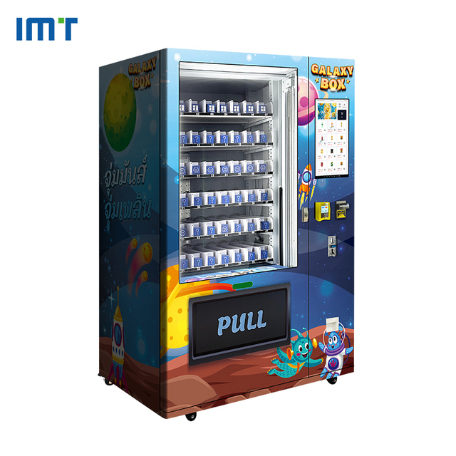 Smart Automatic Blind Box Vending Machine Space Theme Mystery Box Vending Machine with Touch Screen for Gift Shop