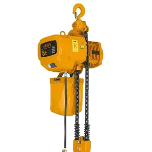Hugo 5 Ton 10 Ton Construction Building Hoists Machine Crane Chain Lift Electric Hoist