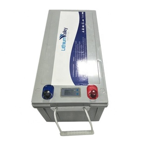 แบตเตอรี่ลิเธียมแบบ Deep Cycle 12V 200Ah ชาร์จได้ | 2000+รอบการใช้งานและ6+ปี | ระบบจัดการแบตเตอรี่ในตัว |   สำหรับพลังงานแสงอาทิตย์และพลังงานทางทะเล - Product Image 1