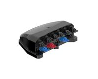 Solusi ODN FTTH Pra-Konektor 10 Port 1X9 Mini PLC Tahan Air IP68 untuk Kotak Distribusi Serat Optik