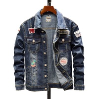 Fashionable denim jacket men For 