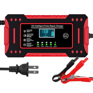 <span class=keywords><strong>Chargeur</strong></span> de <span class=keywords><strong>batterie</strong></span> 12v6a à protection multiple, <span class=keywords><strong>chargeur</strong></span> de <span class=keywords><strong>batterie</strong></span> intelligent à impulsions pour <span class=keywords><strong>voiture</strong></span> <span class=keywords><strong>et</strong></span> <span class=keywords><strong>moto</strong></span>, réparation <span class=keywords><strong>et</strong></span> maintien de la <span class=keywords><strong>batterie</strong></span> - Product Image 2