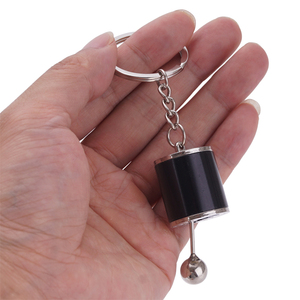 سلسلة مفاتيح مخصصة من سبيكة معدنية حامل عملة تعديل السيارة والعتاد مع طباعة الشاشة الحريرية هدية ترويجية - Product Image 2