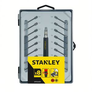 Stanley Precision Screwdriver Set 16 Blades Multi Bit <b>Kit</b> For Electronics And Repairs - Product Image 2