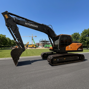 Excavadora de cadenas Hyundai 225LC 220LC-9 220-9 usada, modelo 2022, 22 toneladas, con motor, caja de cambios, PLC, bomba y cojinetes, a la venta. - Product Image 1