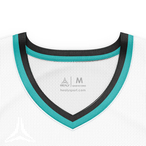Camiseta de Baloncesto sin Mangas para Hombre, con Base Blanca, Estampado Floral Tropical, Cuello en V, Malla Transpirable y Diseño Sublimado - Product Image 3