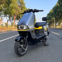 Moto électrique populaire 2000W 48V 110Ah, vitesse maximale 75km/h, autonomie 110KM, cyclomoteur électrique avec barrière pour livraison de repas