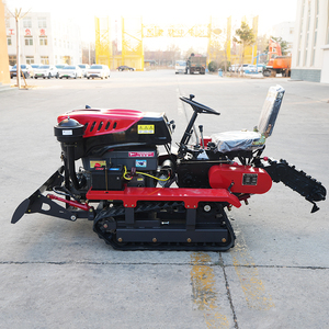 Hot Selling Zhongmei 25 1GZL-100 Agricultural Track Water Land Dual-Purpose Mini Self Propelled <b>Gasoline</b> Tiller Cultivator - Product Image 4