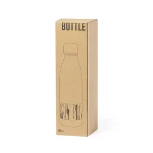 Botella de acero inoxidable y bambú de 750 ml, artículos sostenibles - Product Image 2