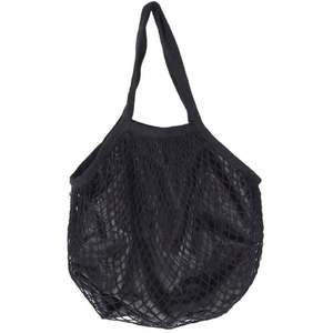 2024 Eco-Friendly Reusable Cotton Mesh Grocery Net String Great for Shopping Fruits & Vegetables Eco Market Bag for Gifts - Product Image 5