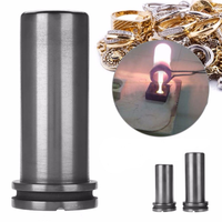Accessoires pour four de fusion à haute résistance aux températures élevées pour l'or, l'argent, le cuivre et l'aluminium, creuset en graphite de haute pureté 1KG/2KG/3KG