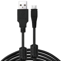 Câble de données blindé à anneau magnétique TPE haute vitesse de 1 m, interface Micro USB pour produits électroniques Android, en stock usine