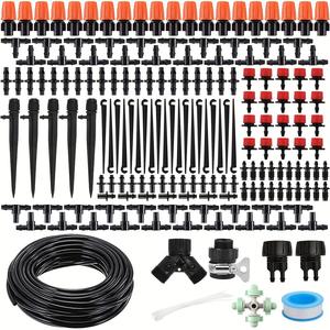 Kit d'irrigation par micro-pulvérisation, tuyau PVC 30m, buse réglable, système d'arrosage automatique pour fleurs, jardinage et aménagement paysager - Product Image 3
