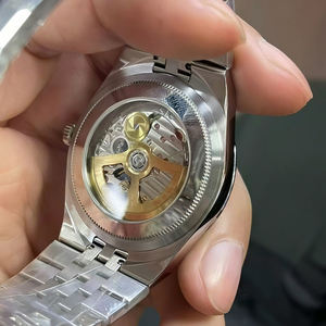 นาฬิกาออโตเมติกสแตนเลสหน้าปัดคลาสสิกสำหรับผู้ชาย2025ออกใหม่นาฬิกาสนามแบบกลไก18มม. - Product Image 2
