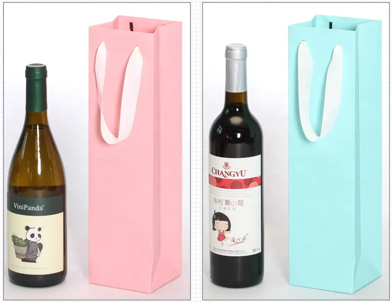 Пользовательский портативный Премиум красное вино Одиночная и двойная сигареты утолщенный Подарочный пакет упаковочная печать
