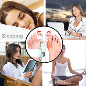 Bunion Corrector for Women Men Big Toe, Adjustable Knob Bunion <strong>Splint</strong> for Bunion Relief, Orthopedic Toe Straightener With Strap - Product Image 6